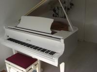 White Grand Piano